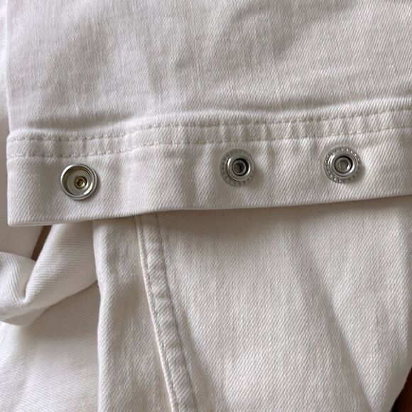 Madewell NWT Snap Hem Perfect Vintage Wide-Leg Jeans Size 26 in Vintage Canvas - Picture 9 of 13